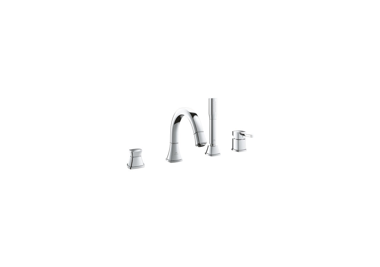 Grandera mitigeur bain/douche 4 trous Chromé - 29418000 - Grohe