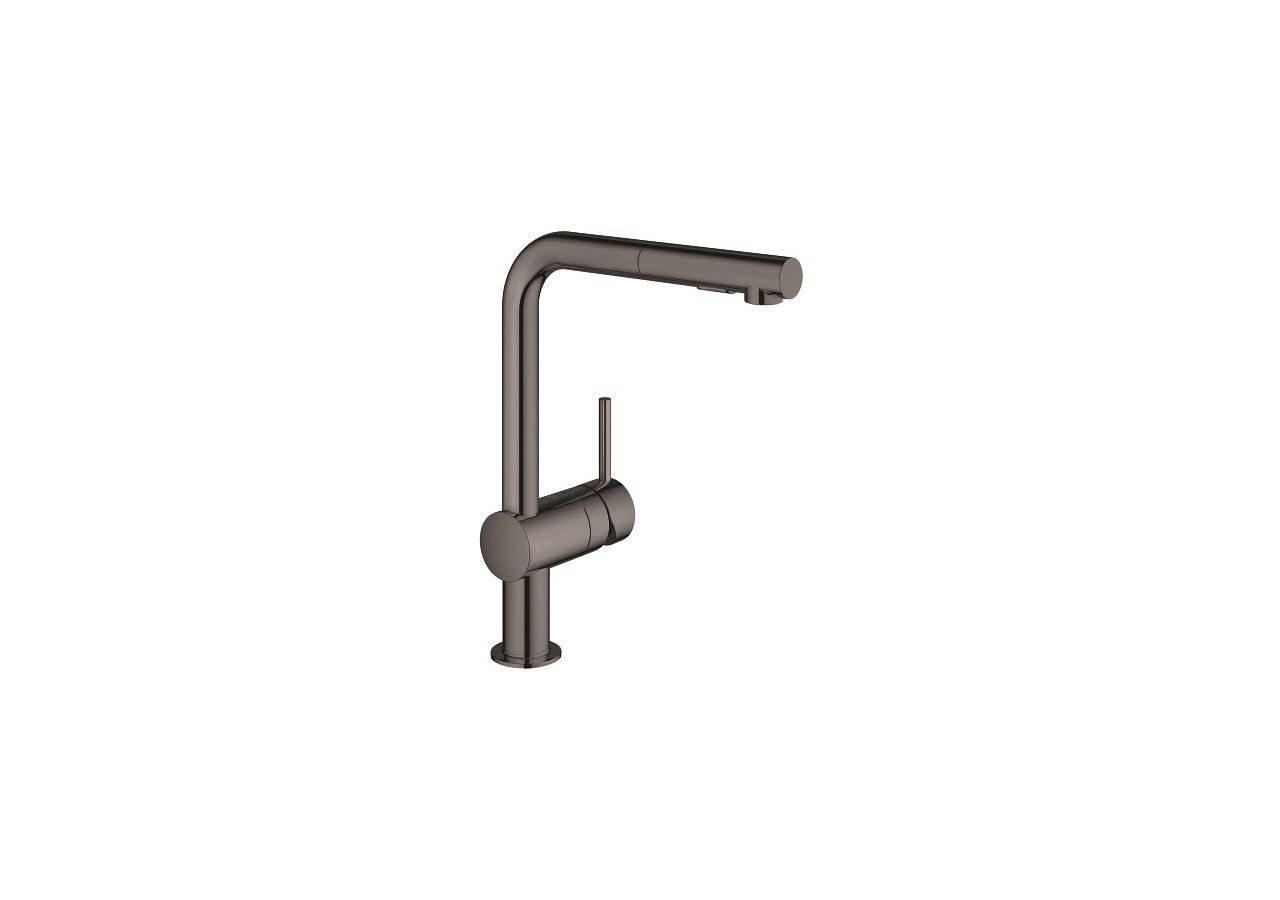 Minta mitigeur monocommande evier Hard Graphite - 30274A00 - Grohe