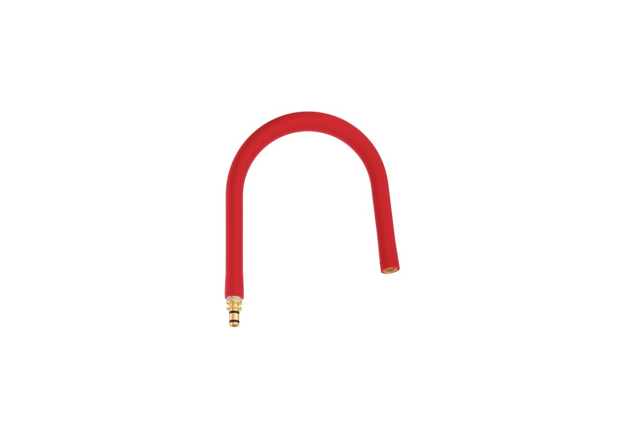 Grohflexx bec de cuisine pour essence semi-pro Rouge - 30321DG0 - Grohe