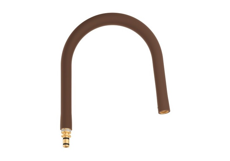 Grohflexx bec de cuisine pour essence semi-pro Chromé/Brun - 30321HG0 - Grohe