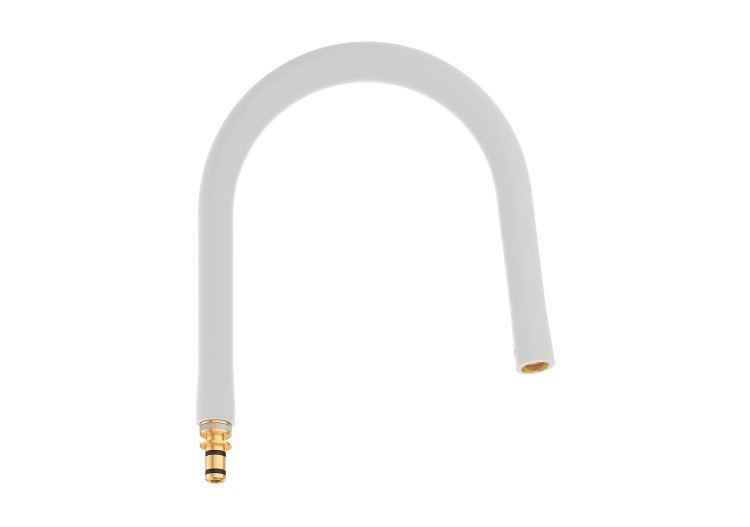 Grohflexx bec de cuisine pour essence semi-pro Chromé/marbre - 30321MW0 - Grohe