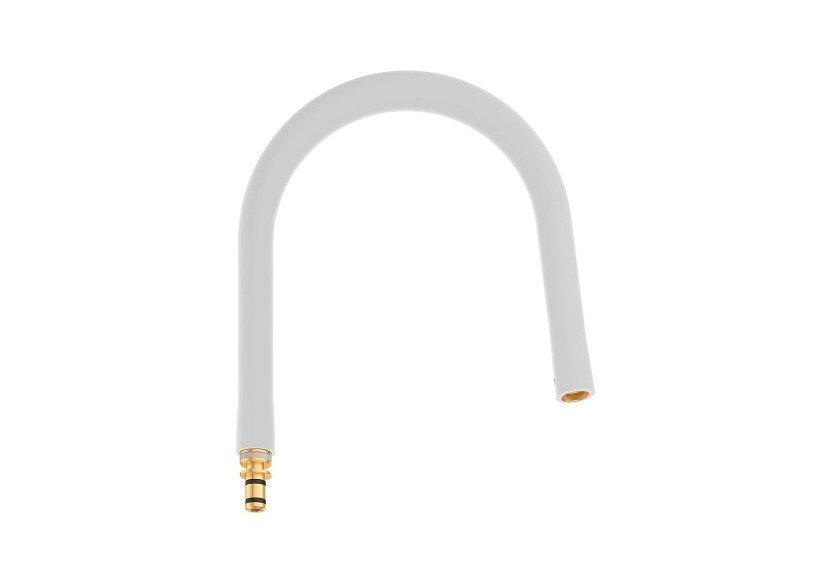 Grohflexx bec de cuisine pour essence semi-pro Chromé/marbre - 30321MW0 - Grohe