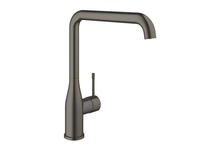 Essence mitigeur monocommande evier Hard Graphite brossé - 30505AL0 - Grohe