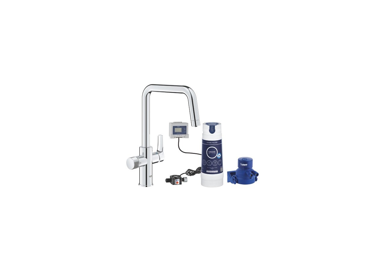 Grohe blue pure eurosmart kit de démarrage Chromé - 30584000 - Grohe