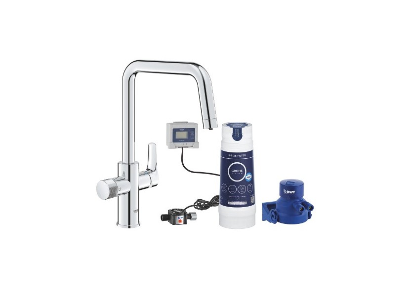 Grohe blue pure eurosmart kit de démarrage Chromé - 30584000 - Grohe