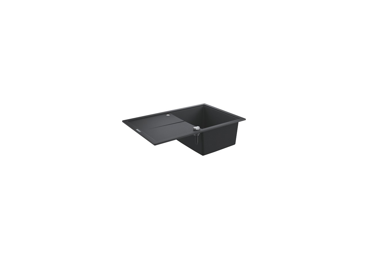 K400 evier composite avec égouttoir Noir Granite - 31639AP0 - Grohe