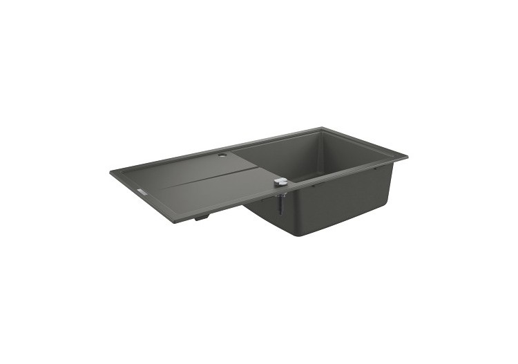 K400 evier composite avec égouttoir Gris granite - 31641AT0 - Grohe