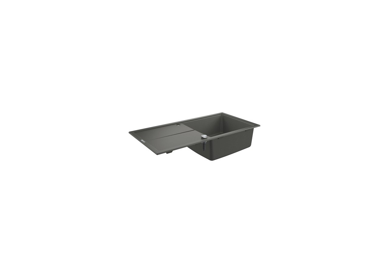 K400 evier composite avec égouttoir Gris granite - 31641AT0 - Grohe