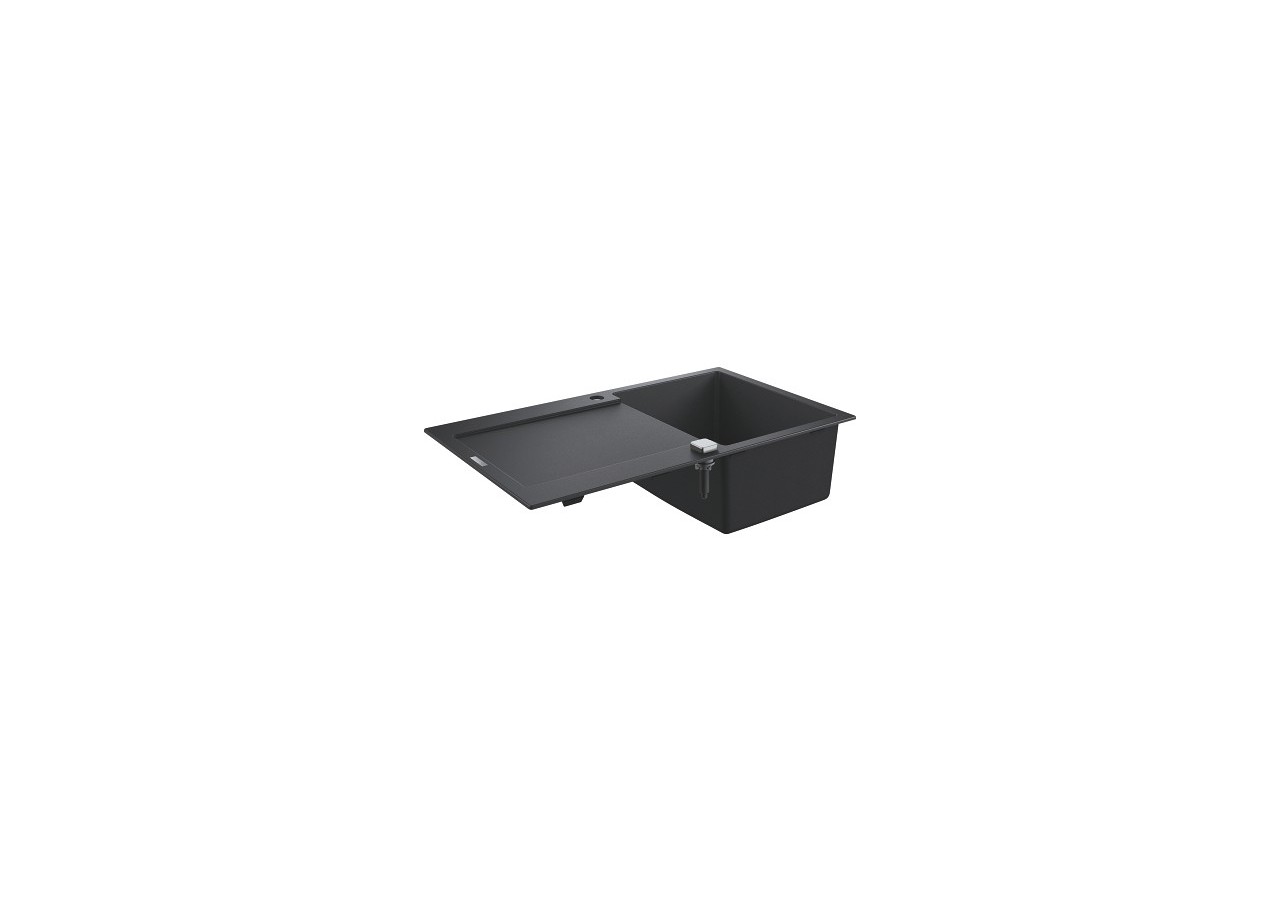 K500 evier composite avec égouttoir Noir Granite - 31644AP0 - Grohe