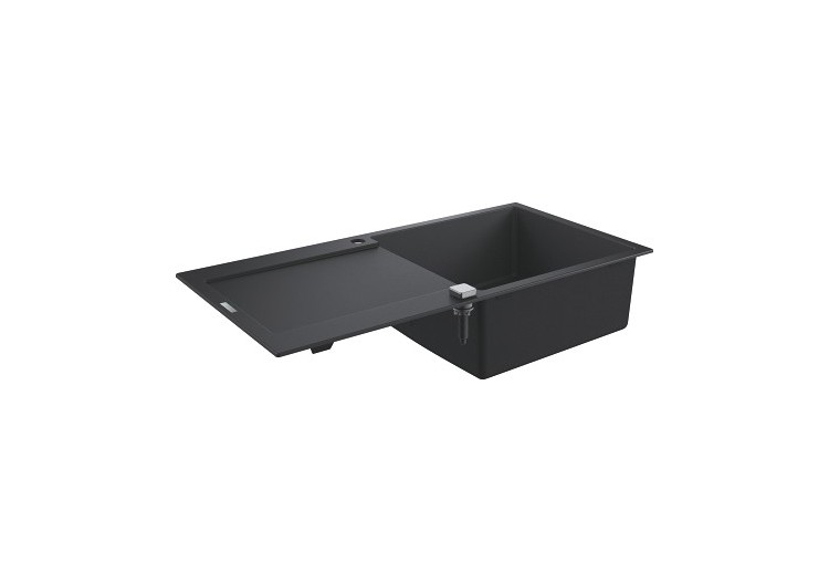 K500 evier composite avec égouttoir Noir Granite - 31645AP0 - Grohe