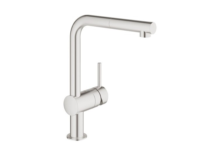 Minta mitigeur monocommande evier Supersteel - 32168DC0 - Grohe