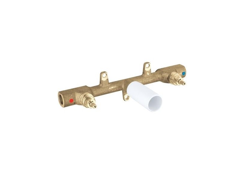 Corps encastré 1/2″ pour mélangeur 3 trous mural - 32706000 - Grohe