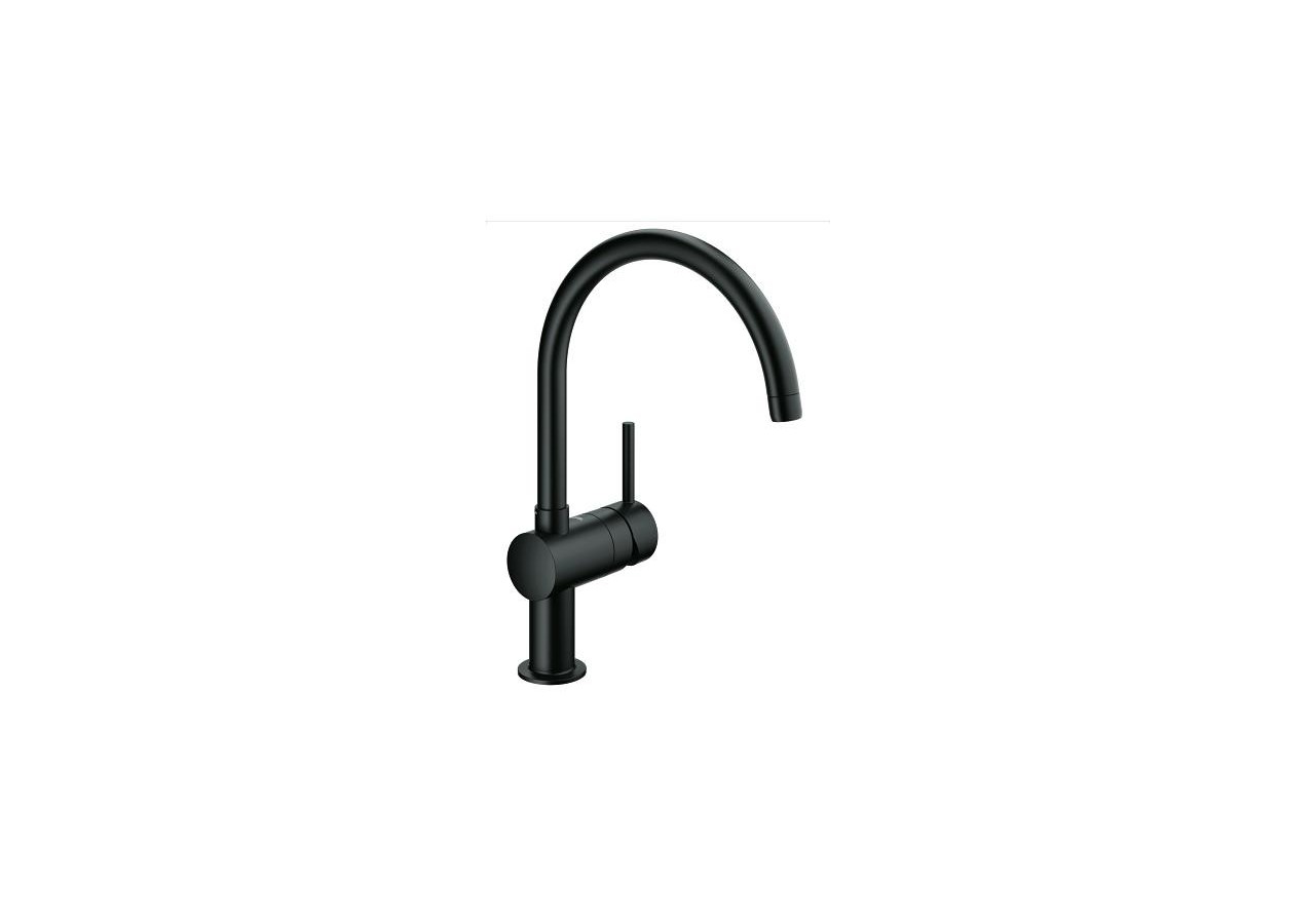 Minta mitigeur monocommande evier Velvet Black - 32917KS0 - Grohe