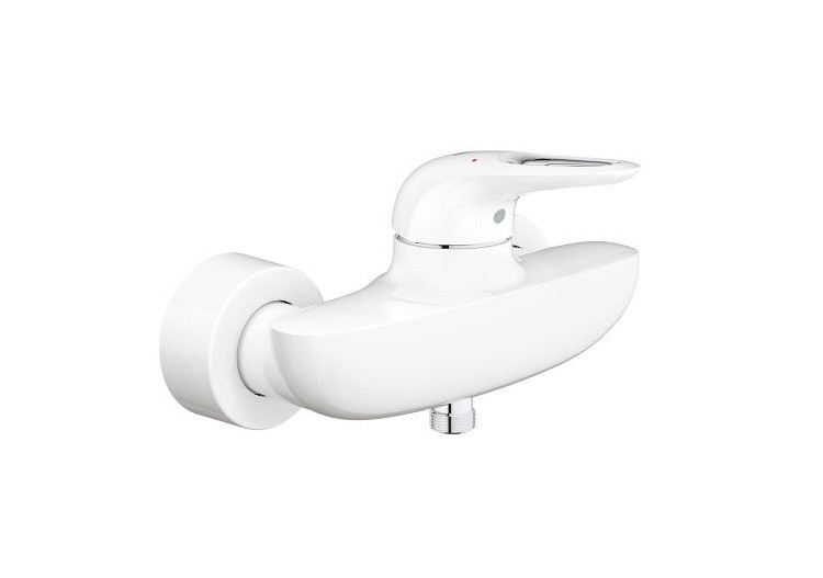 Eurostyle mitigeur monocommande douche Blanc/chromé - 33590LS3 - Grohe