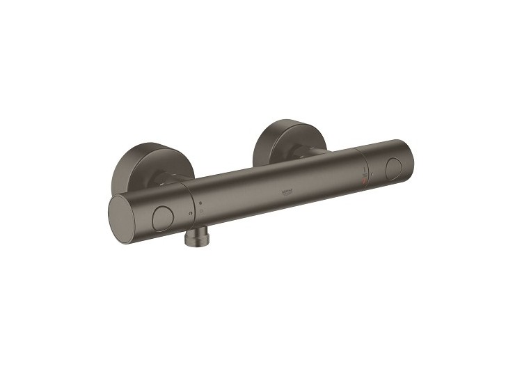 Grohtherm 1000 cosmopolitan m mitigeur thermostatique douche Hard Graphite brossé - 34065AL2 - Grohe