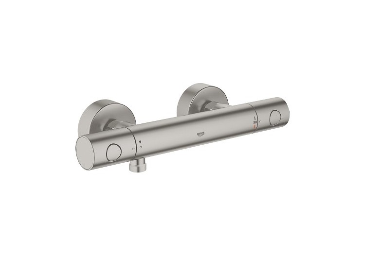 Grohtherm 1000 cosmopolitan m mitigeur thermostatique douche Supersteel - 34065DC2 - Grohe
