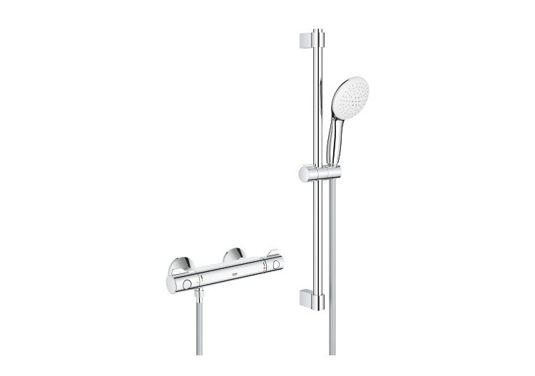 Grohtherm 800 mitigeur thermostatique douche Chromé - 34565002 - Grohe