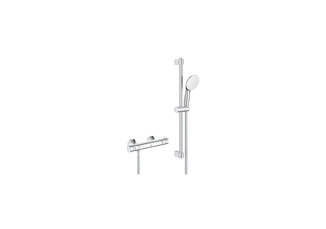 Grohtherm 800 mitigeur thermostatique douche Chromé - 34565002 - Grohe
