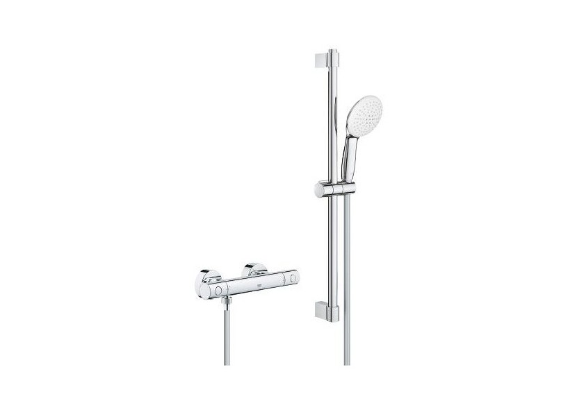 Grohtherm 800 cosmopolitan mitigeur thermostatique douche Chromé - 34768001 - Grohe