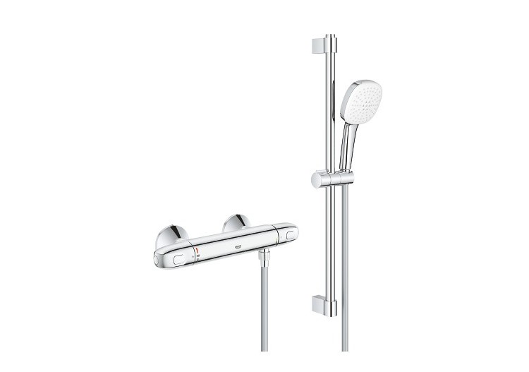 Grohtherm 1000 mitigeur thermostatique douche Chromé - 34820005 - Grohe