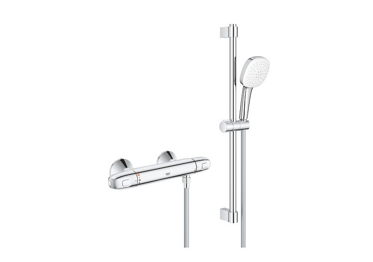 Grohtherm 1000 mitigeur thermostatique douche Chromé - 34825002 - Grohe