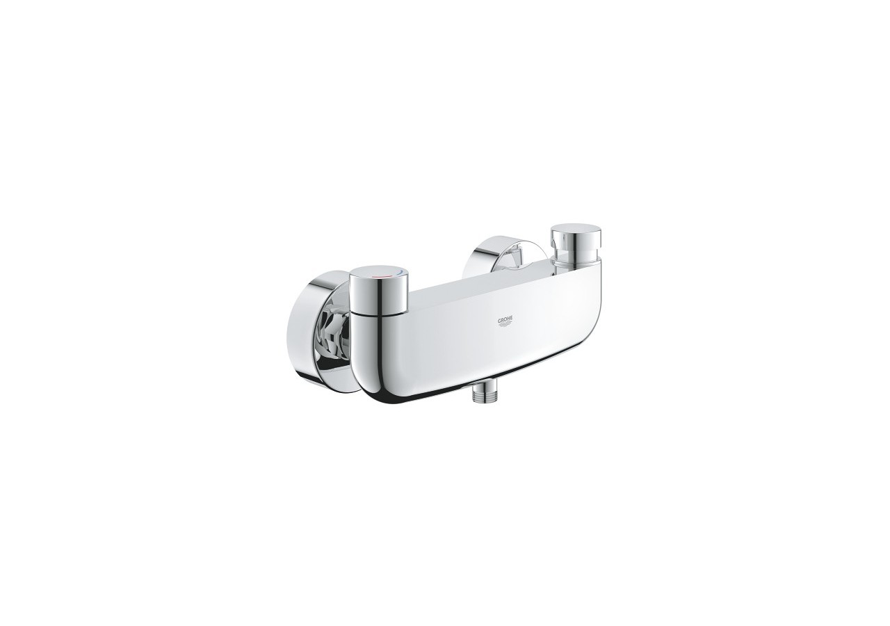 Eurosmart cosmopolitan t mitigeur douche temporisée 1/2″ avec limiteur de température ajustable Chromé - 36320000 - Grohe