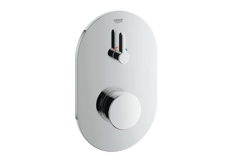 Eurosmart cosmopolitan t mitigeur douche temporisée 1/2″ avec limiteur de température ajustable Chromé - 36321000 - Grohe