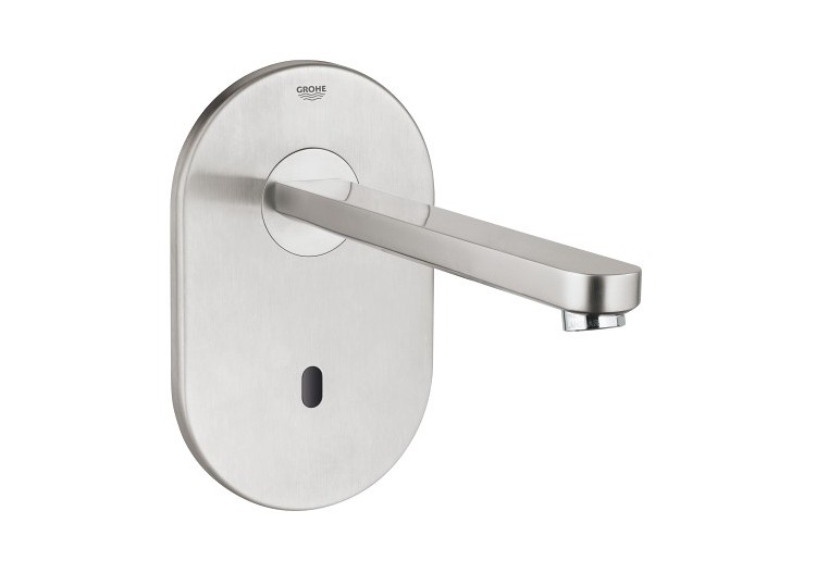 Eurosmart cosmopolitan e façade murale infrarouge sans mitigeur Inox - 36334SD0 - Grohe