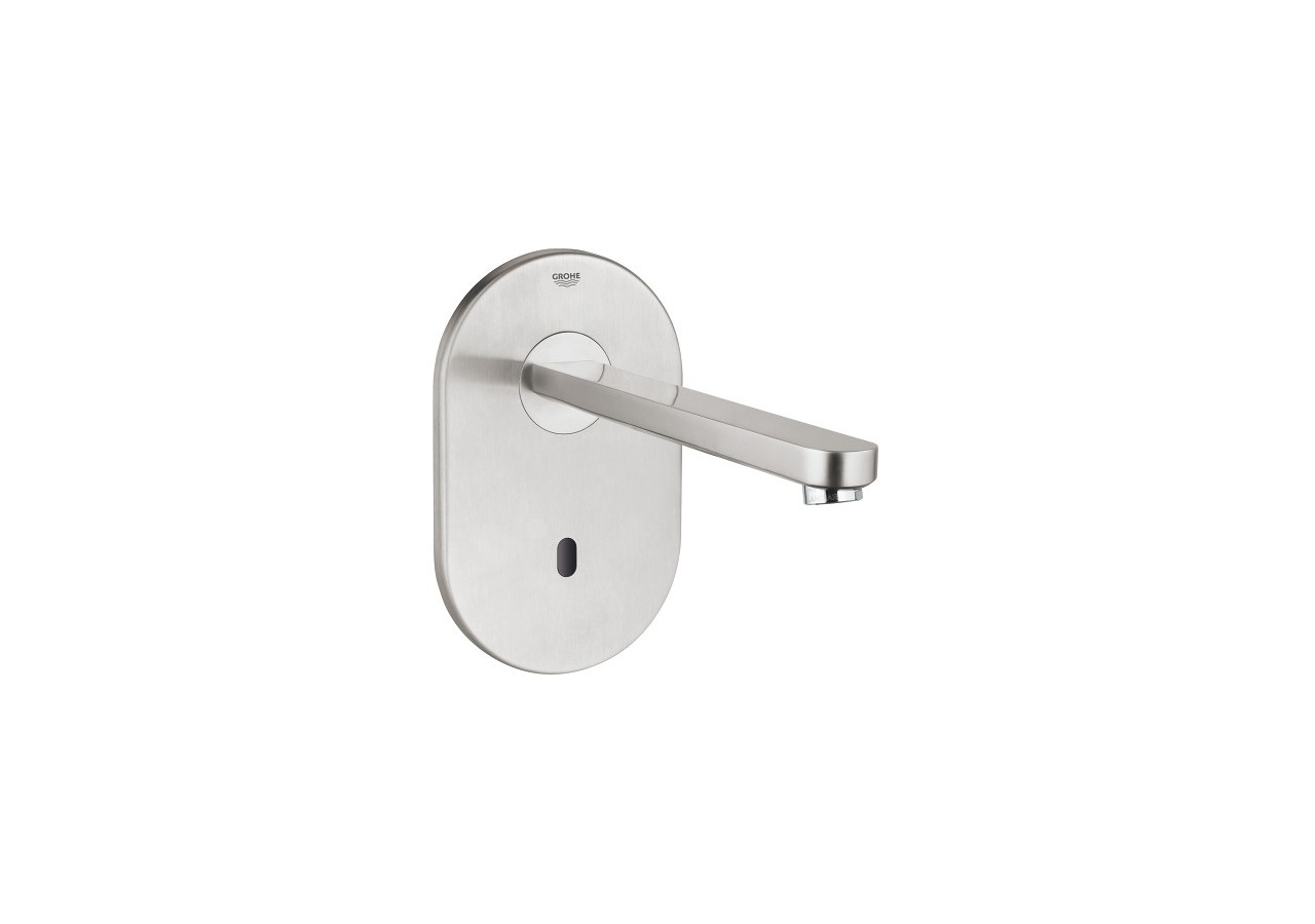 Eurosmart cosmopolitan e façade murale infrarouge sans mitigeur Inox - 36334SD0 - Grohe