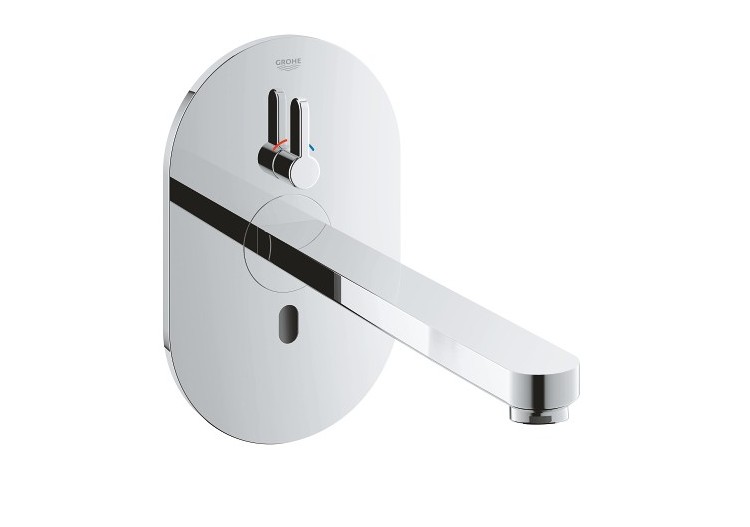 Eurosmart cosmopolitan e mitigeur lavabo infrarouge avec limiteur de température ajustable Chromé - 36376000 - Grohe