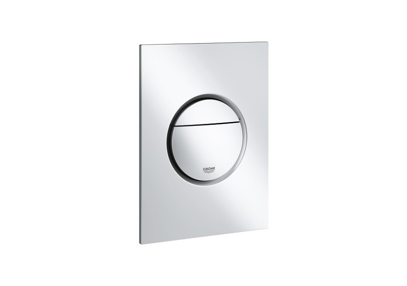 Nova cosmopolitan taille s plaque de commande Chromé mat - 37601P00 - Grohe