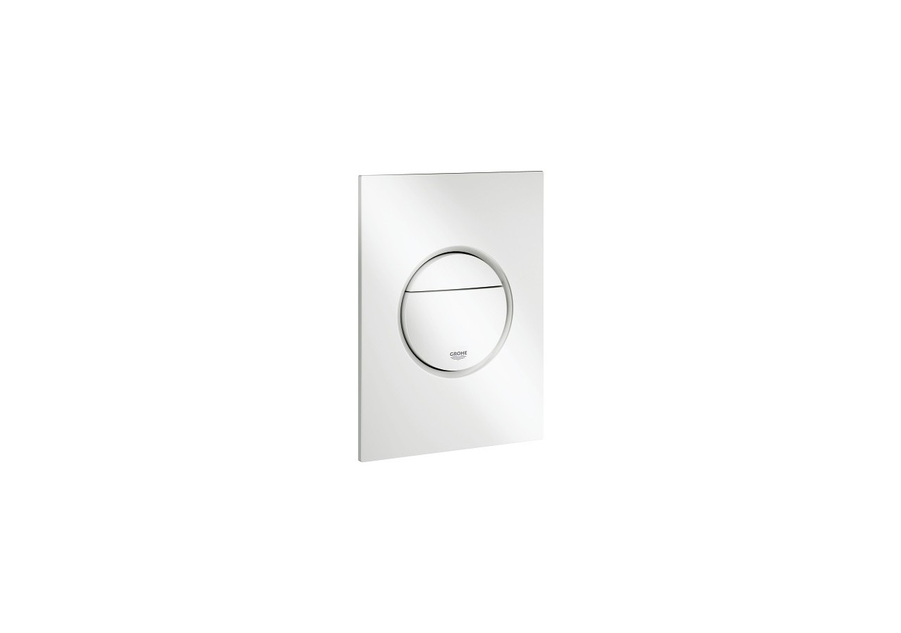 Nova cosmopolitan taille s plaque de commande Blanc alpin - 37601SH0 - Grohe
