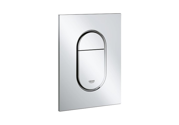 Arena cosmopolitan taille s plaque de commande Chromé - 37624000 - Grohe