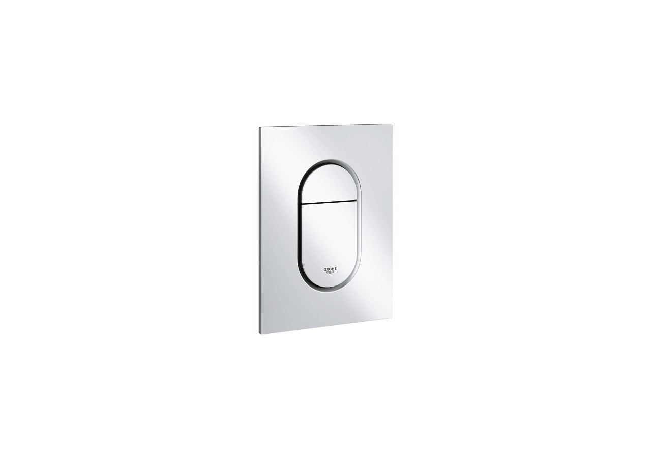 Arena cosmopolitan taille s plaque de commande Chromé mat - 37624P00 - Grohe