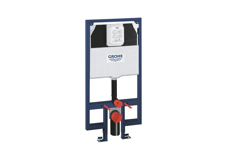 Rapid sl bâti support pour wc, 1,13 m avec réservoir de chasse 80 mm - 38994000 - Grohe