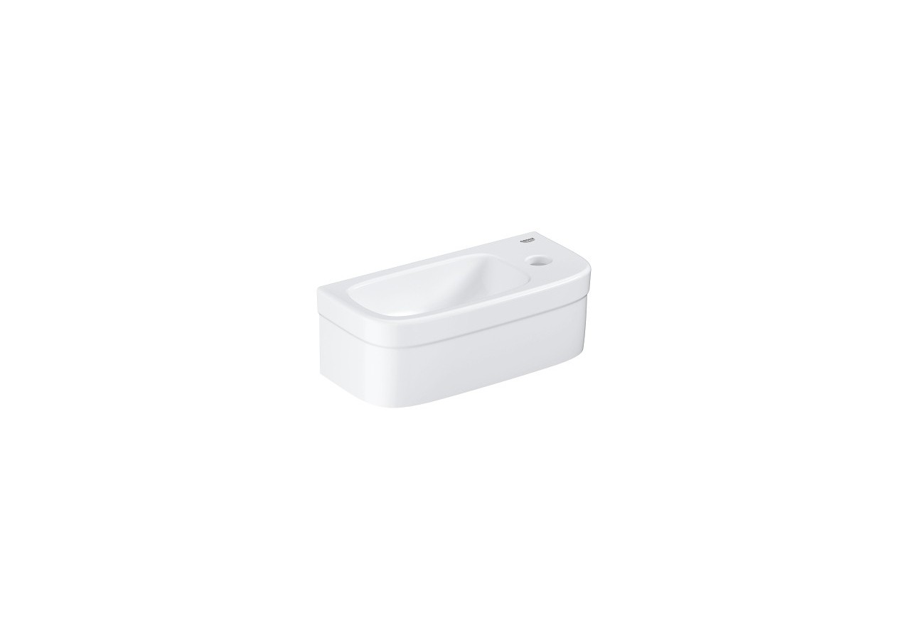 Euro ceramic lave-mains 37x18 cm Blanc alpin - 39327000 - Grohe