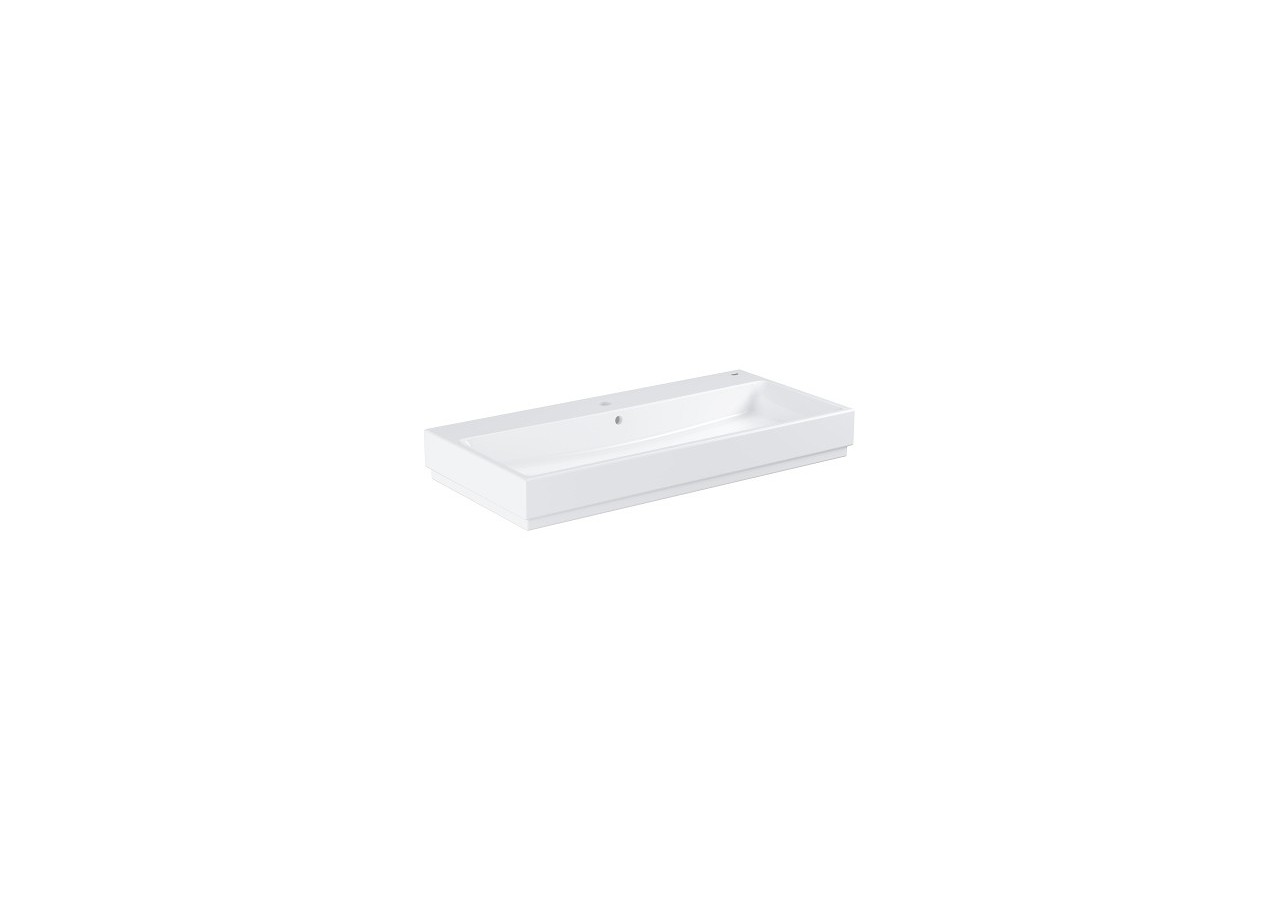 Cube ceramic vasque à poser 100 cm Blanc alpin - 3947500H - Grohe