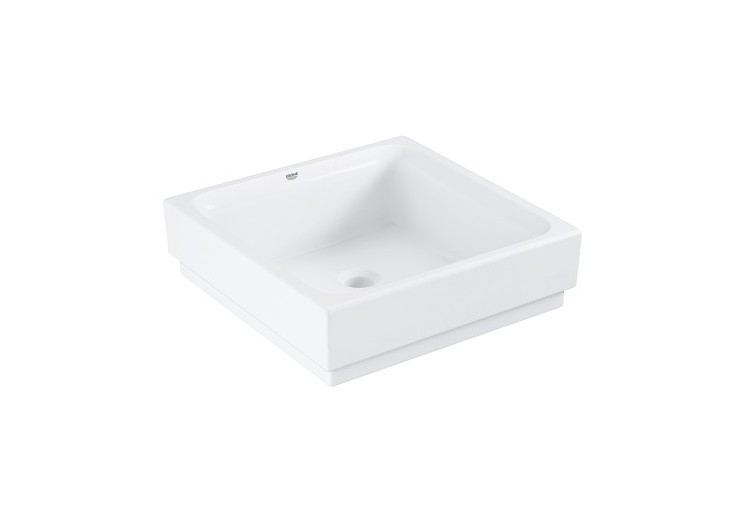 Cube ceramic vasque à poser 40 cm Blanc alpin - 3948200H - Grohe