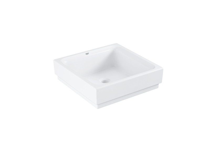 Cube ceramic vasque à poser 40 cm Blanc alpin - 3948200H - Grohe