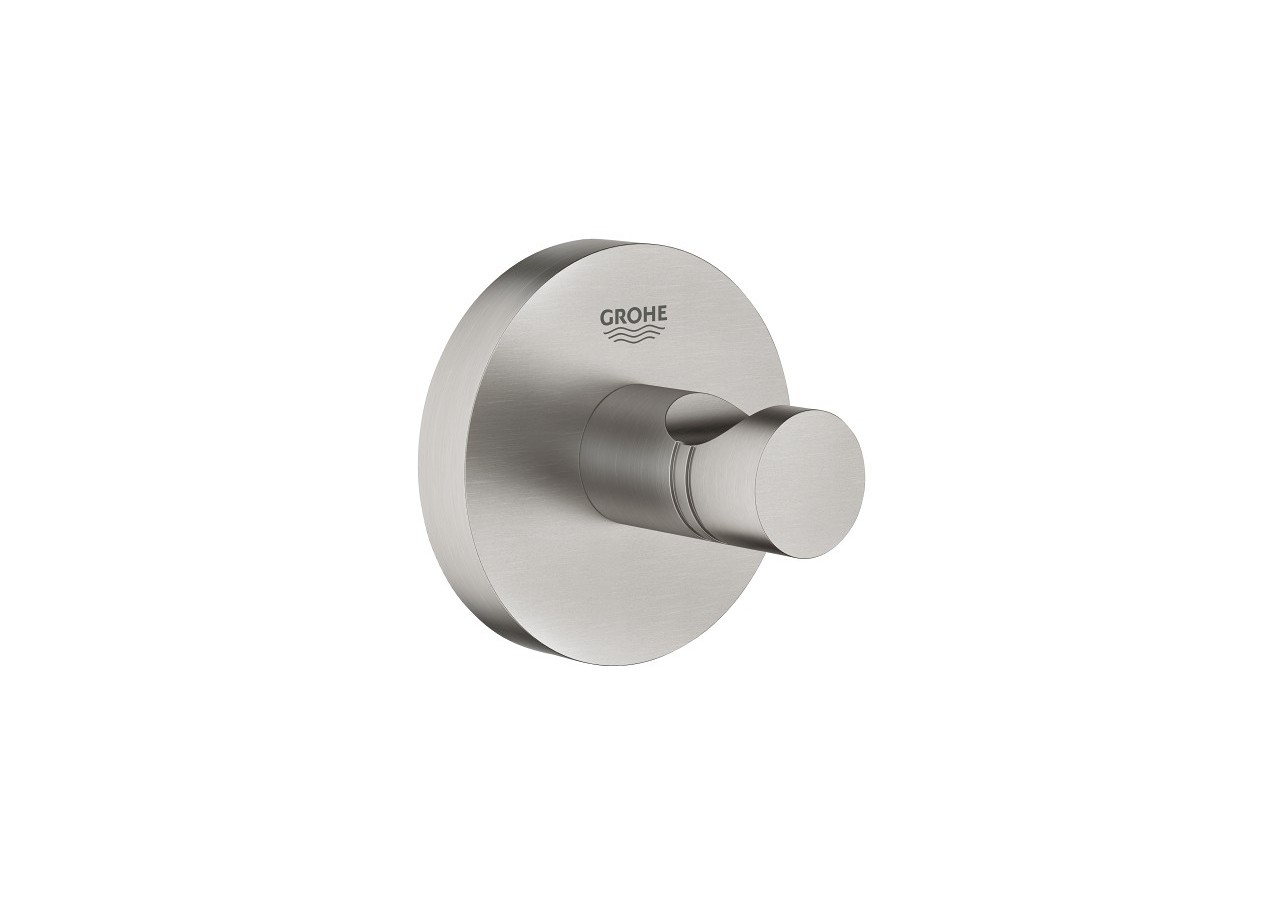 Essentials patère murale Supersteel - 40364DC1 - Grohe