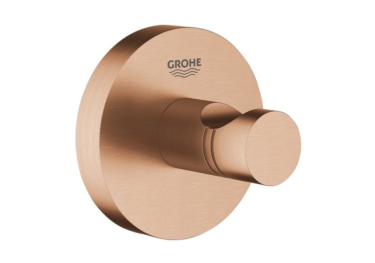 Essentials patère murale Warm Sunset brossé - 40364DL1 - Grohe
