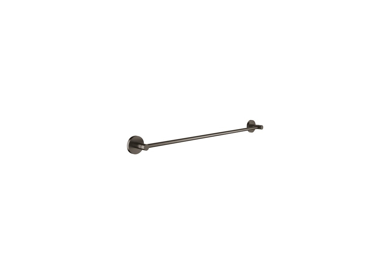 Essentials barre porte-serviettes Hard Graphite brossé - 40366AL1 - Grohe