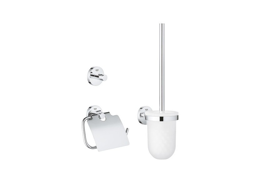 Essentials set d’accessoires 3 en 1 Chromé - 40407001 - Grohe