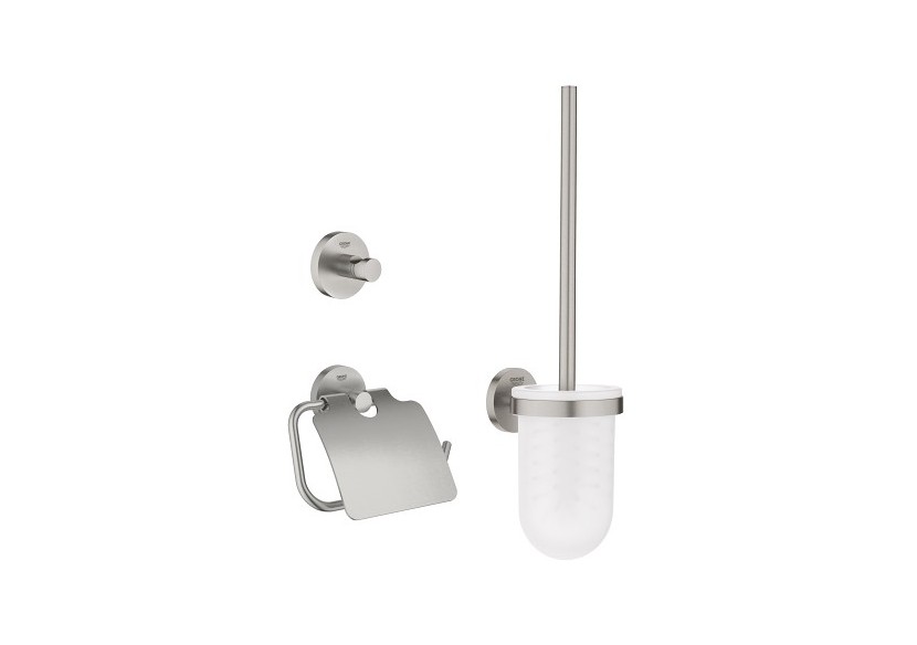Essentials set d’accessoires 3 en 1 Supersteel - 40407DC1 - Grohe
