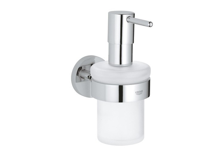 Essentials distributeur de savon avec support Chromé - 40448001 - Grohe