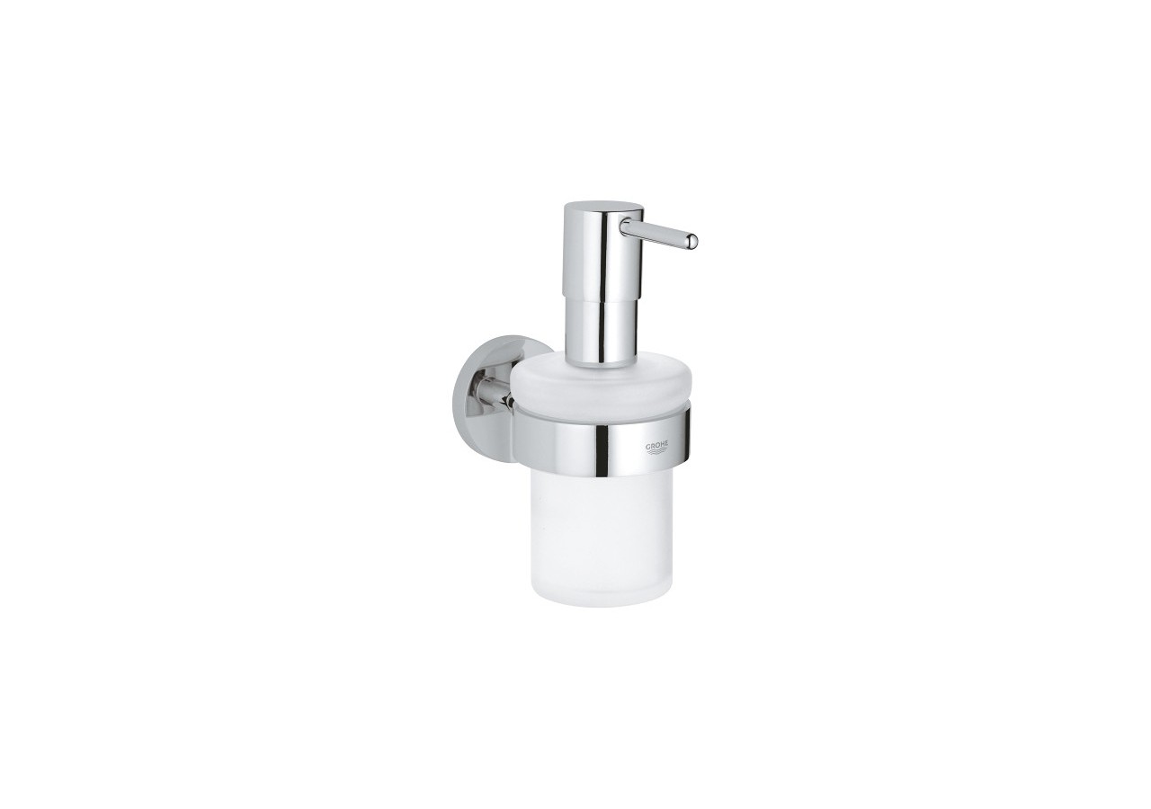 Essentials distributeur de savon avec support Chromé - 40448001 - Grohe