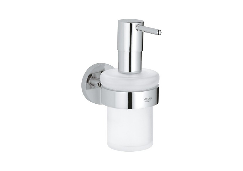 Essentials distributeur de savon avec support Chromé - 40448001 - Grohe
