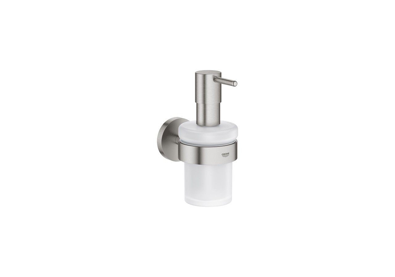 Essentials distributeur de savon avec support Supersteel - 40448DC1 - Grohe