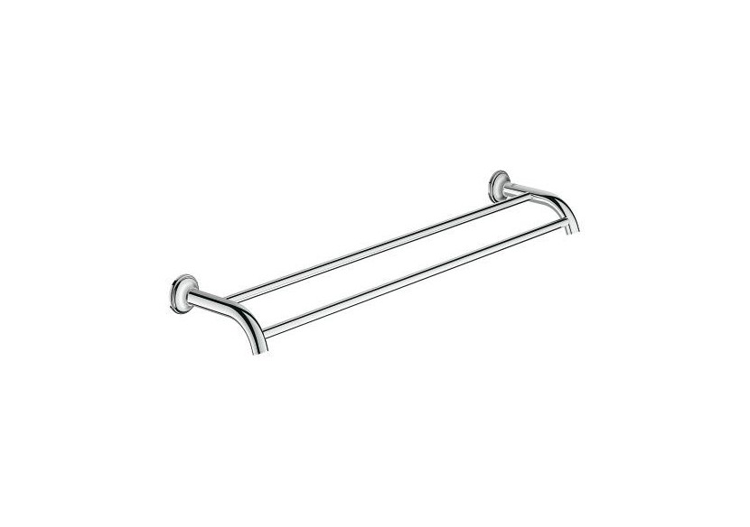 Essentials authentic double barre porte-serviettes Chromé - 40654001 - Grohe