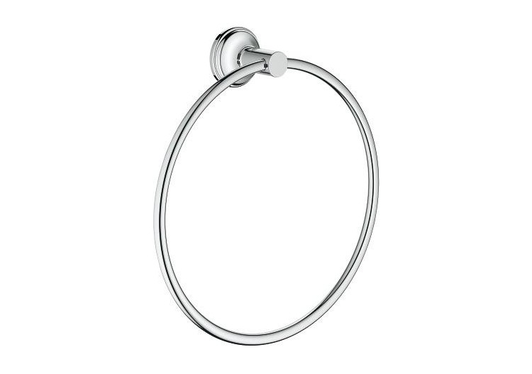 Essentials authentic anneau porte-serviette Chromé - 40655001 - Grohe